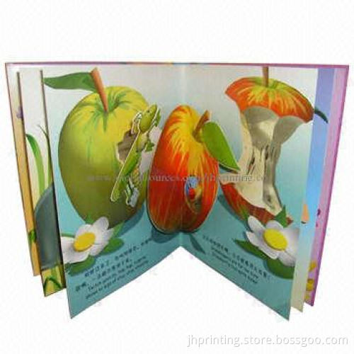 Pop-up Book, Made of 250g Coated Paper, Hard Cover Book Binding, OEM Orders are Accepted